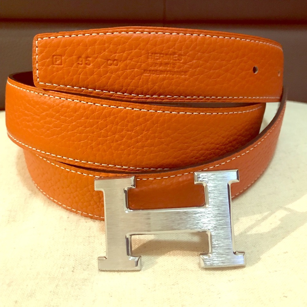 Hermès leather belt